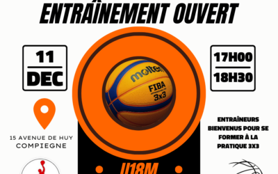 Entraînement 3×3 ouvert