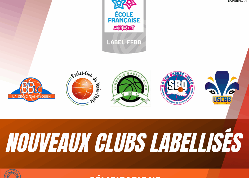 Labels Ecole de Minibasket