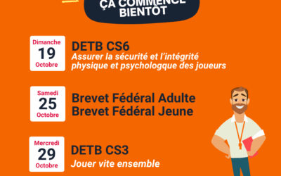 DETB, Brevet Fédéraux…Dernières places à prendre