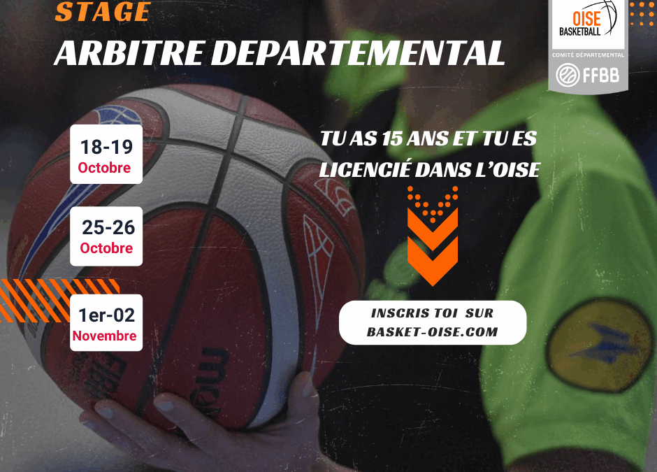 Formation arbitres départementaux