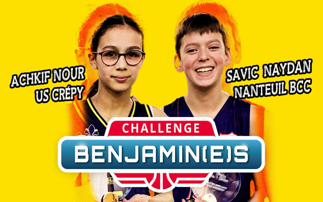 Résultats Challenge Benjamins 2026